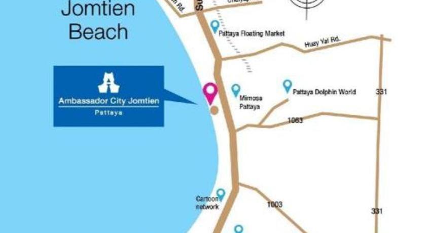 Ambassador City Jomtien Pattaya - Ocean Wing Hotel Na Chom Thian Ngoại thất bức ảnh